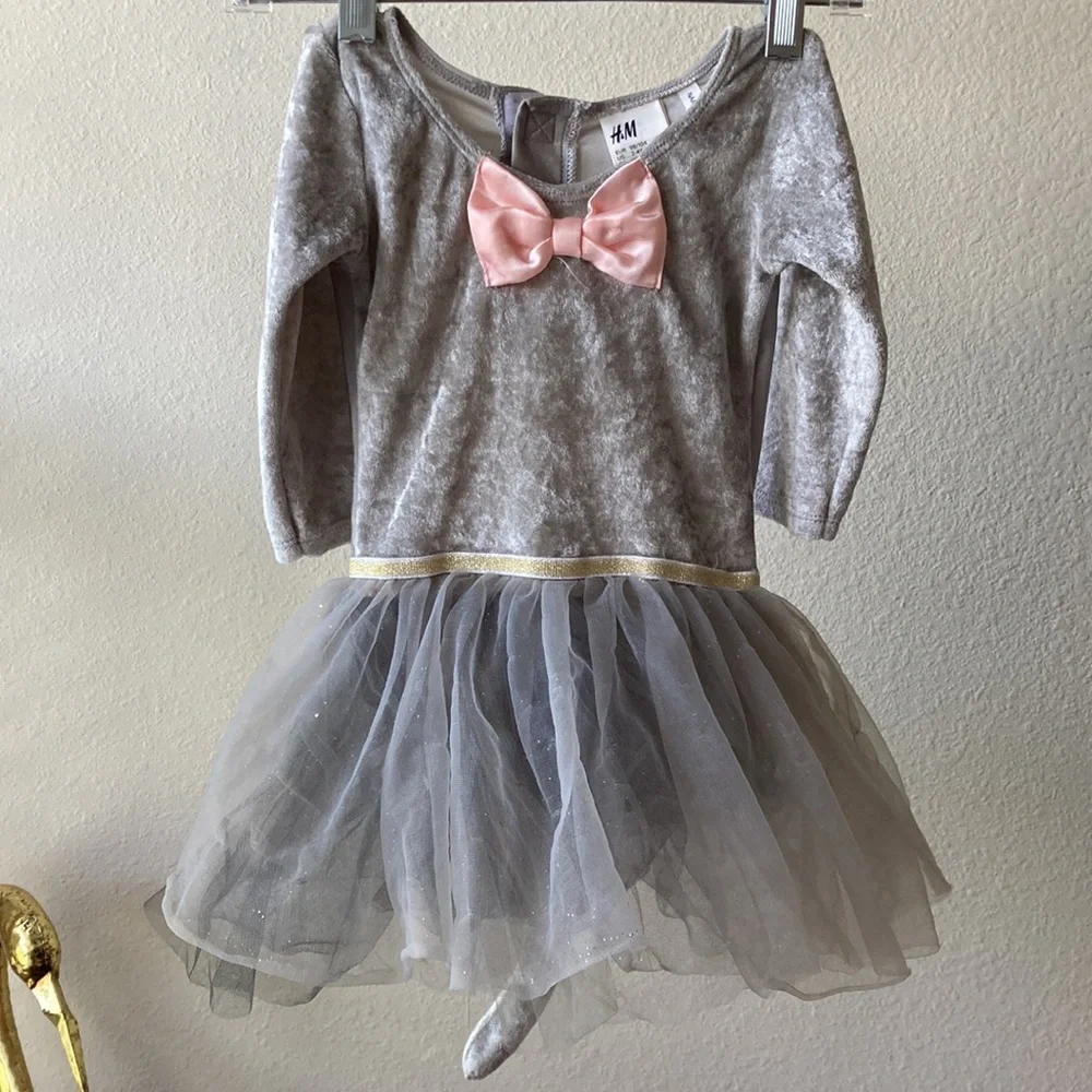 Girls Cat Princess Costume with removable tail